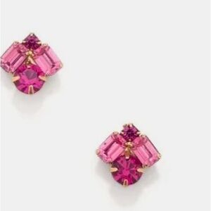 Loren Hope Pink Stud Gemstone Earrings